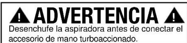 HOOVER TSeries WindTunnel - coneXion del tubo Y de los accesorios - 2