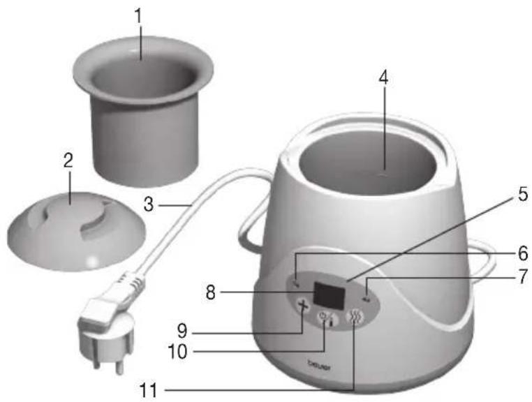 BEURER BY 52 - Budowa urzadzenia - 1