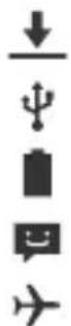 WIKO Fizz - Notification icons on the status bar - 5