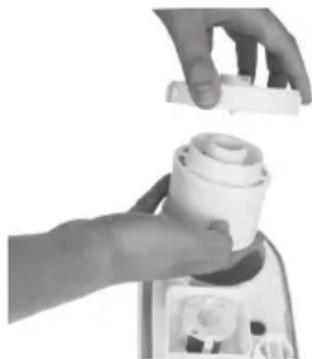 BEURER LW 110 - Kireçfiltresinin takilması - 1