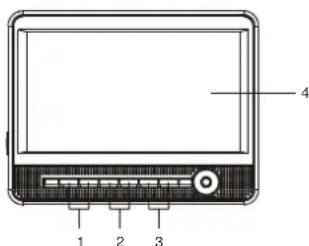 MOTOROLA H105 - SLAVE SCHERM - 1