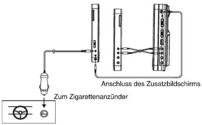 MOTOROLA H105 - An einen Zusatzbildschirm anschlieben - 1