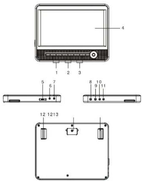 MOTOROLA H105 - ÉCRAN ESCLAVE - 1