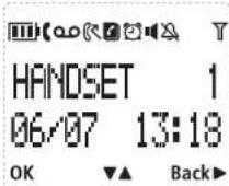 MOTOROLA D701 - Handset display - 1