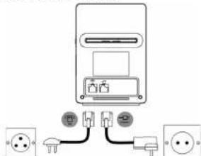 MOTOROLA D711 - Collegamento alla base grande - 1