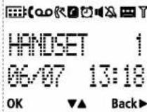 MOTOROLA D711 - Display del ricevitore - 1