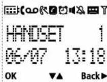 MOTOROLA D712 - Display del ricevitore - 1