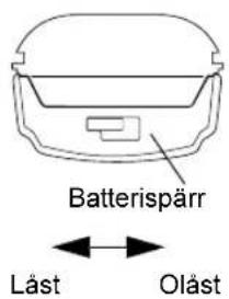 MOTOROLA CP040 - Lossa batteriet - 1