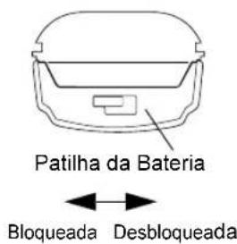 MOTOROLA CP040 - Remoção da Bateria - 1