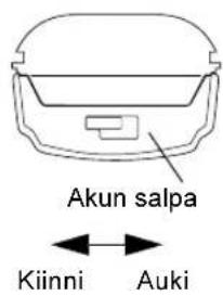 MOTOROLA CP040 - Akun irrottaminen - 1