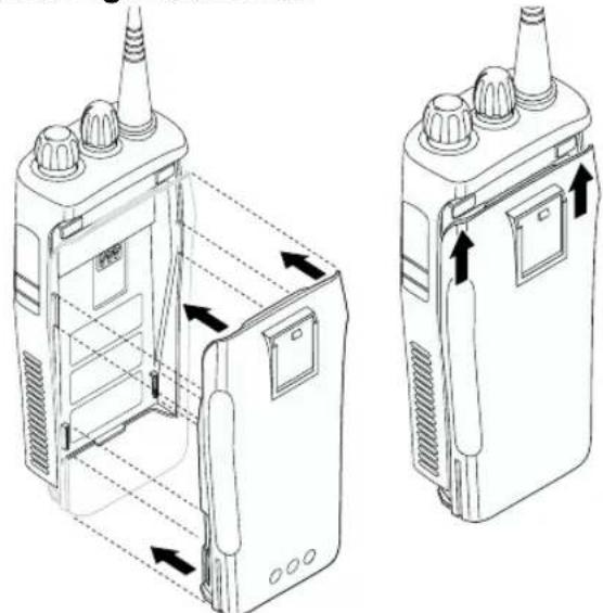 MOTOROLA CP040 - Anbringendes Akku - 1