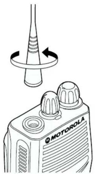 MOTOROLA CP040 - Vvjmutif baterie - 3