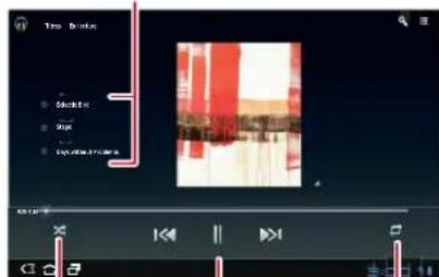 MOTOROLA XOOM 2 - ÉCOUTER DE LA MUSIQUE - 2