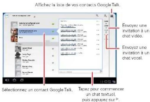 MOTOROLA XOOM 2 - GOOGLE TALK - 1