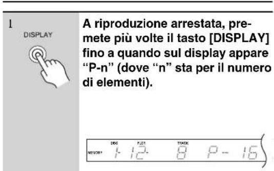 ONKYO DXC390S - Come controllare il contentuto dell'elenco - 1