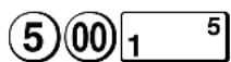 SHARP XEA102 - Registrierung mit Zahlgeldeingabe - 1
