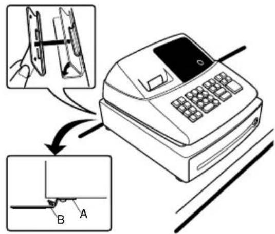SHARP XEA102 - como instalar la mensula angular de lijacion - 1