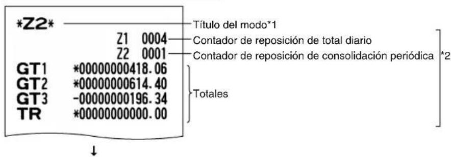 SHARP XEA113 - ■ Consolidación periódica - 3