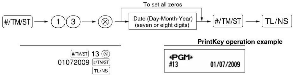 SHARP XEA113 - Procedure - 1