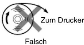 SHARP XEA113 - (Einsetzen der Papierrolle) - 2