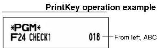 SHARP XEA113 - Entry digit limit - 2
