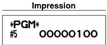 Impression *PGM* #5 00000100