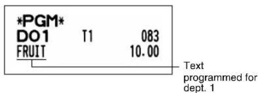 SHARP XEA113 - Procedure - 3