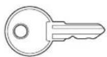SHARP XEA113 - Drawer Lock Key - 1