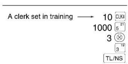 SHARP XEA113 - TRAINING MODE - 1