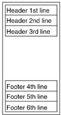 SHARP XEA113 - Logo message print format (3 types) - 2