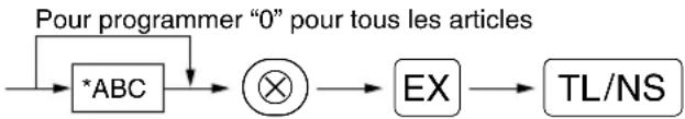 SHARP XEA113 - Procédure - 1