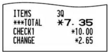 SHARP XEA113 - ■ Cash or cheque tendering - 4