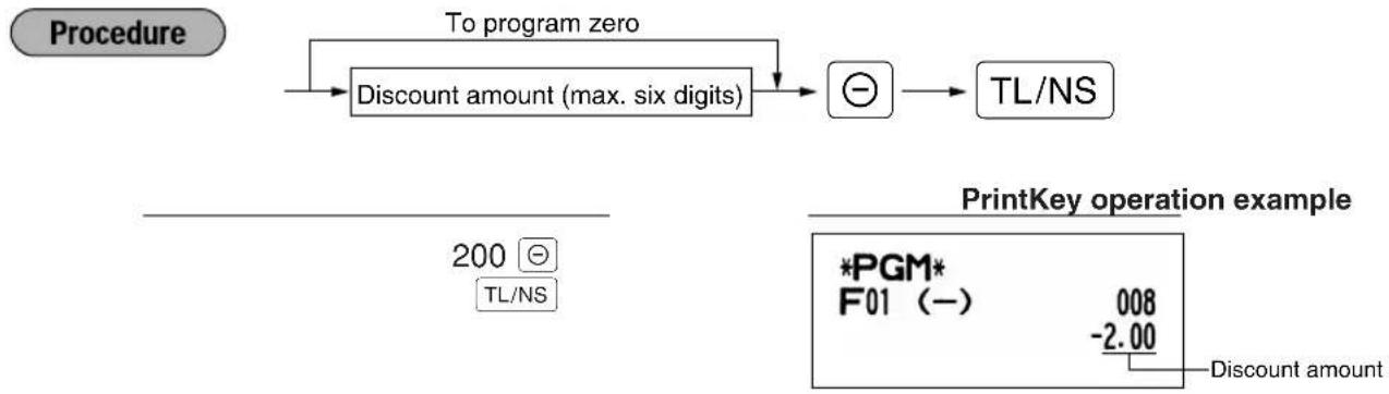 SHARP XEA113 - ■ Amount for ⊖ - 1
