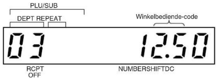 SHARP XEA113 - Winkelbediende-display Klantdisplay - 1