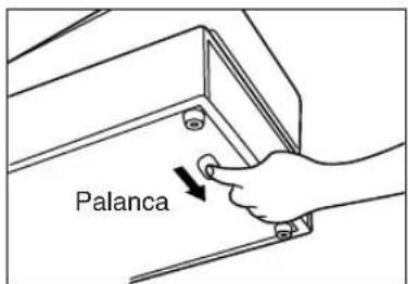 SHARP XEA113 - Abertura manual del cajón - 1