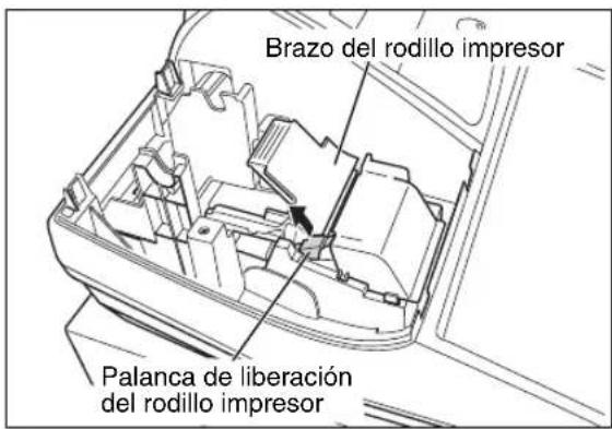 SHARP XEA113 - Instalación de un rollo de papel - 1