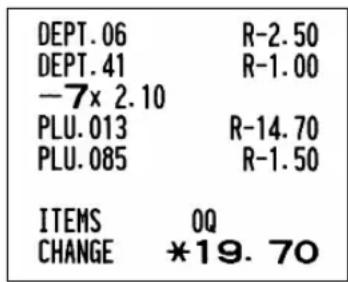 SHARP XEA113 - FONCTION D'AIDE - 1