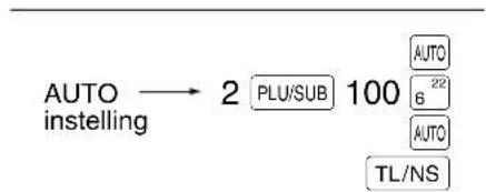 SHARP XEA113 - ■ Programmeren van de AUTO toets – Toets voor automatisch opeenvolgende handelingen - 2