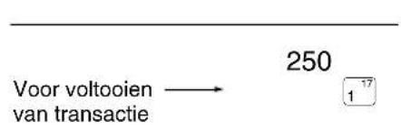 SHARP XEA113 - ■ Invoeren van contante verkoop van één artikel (SICS) - 1