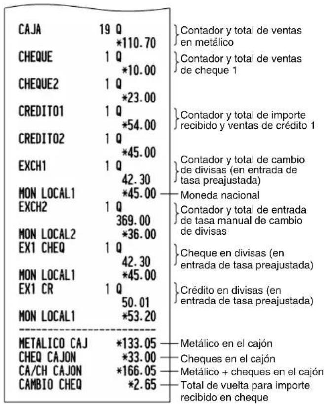 SHARP XEA113 - Operación de teclas - 6