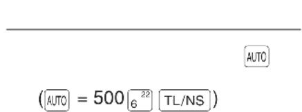 SHARP XEA113 - Invoeren van automatische handelingen (met de AUTO toets) - 1