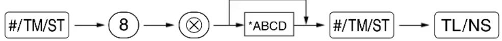 SHARP XEA113 - Procédure - 1