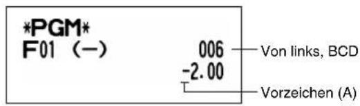 SHARP XEA113 - Obere Eingabe-Betragsgrenze (nur für Rabattaste) - 2