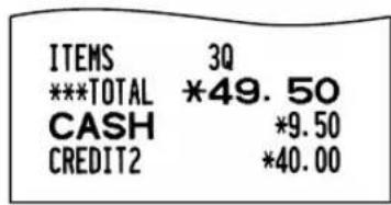 SHARP XEA113 - Gemischte Zahlung - 2