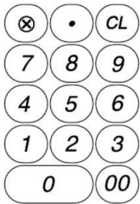 SHARP XEA113 - ■ Tastaturanordnung - 2