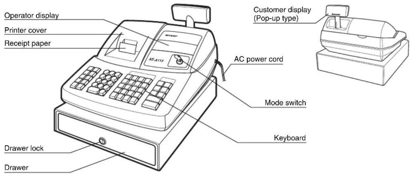 SHARP XEA113 - External View - 1