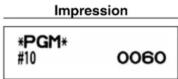 Impression *PGM* #10 0060