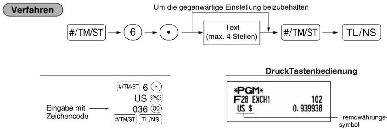 SHARP XEA113 - ■ Fremdwährungssymbol (4 Stellen) - 1