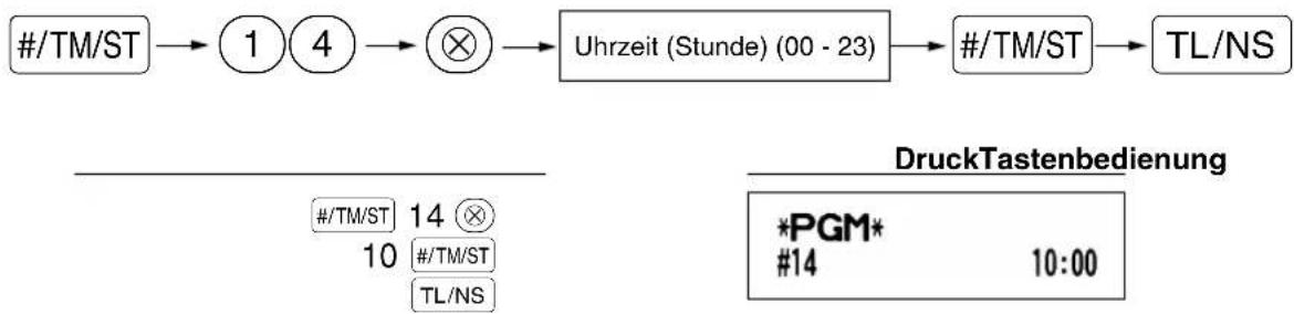 SHARP XEA113 - ■ Zeiteinstellung für EURO-Modifikationsoperation - 1