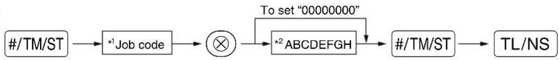 SHARP XEA113 - Procedure - 1